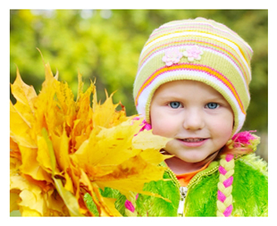 Girl in Autumn